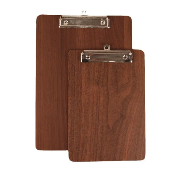 Wooden Clipboard with Clip