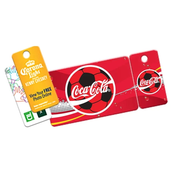 Plastic Keytag Combo Key Cards