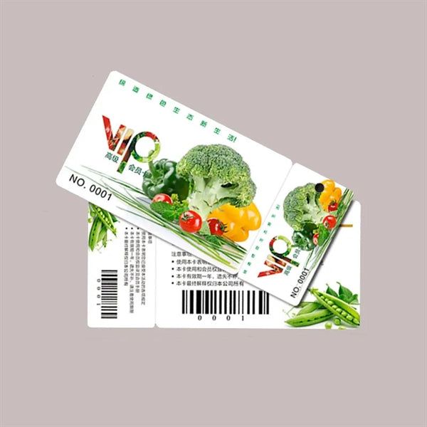 Plastic Keytag Combo Key Cards
