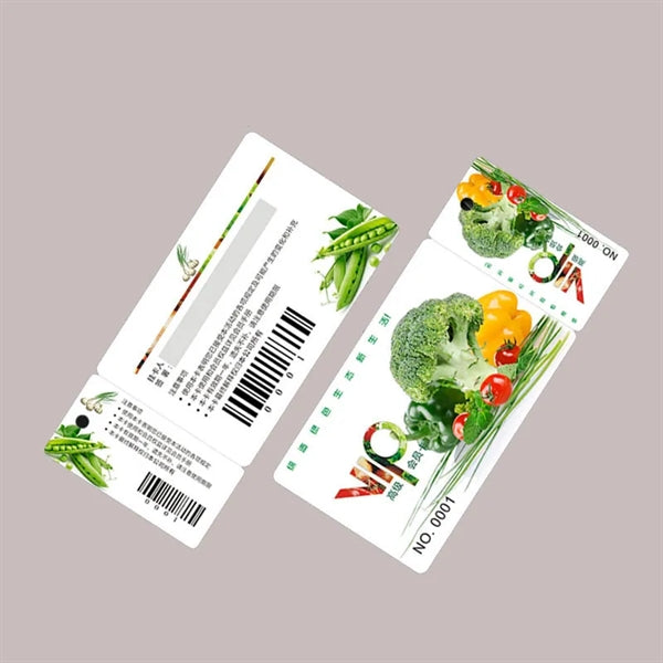 Plastic Keytag Combo Key Cards