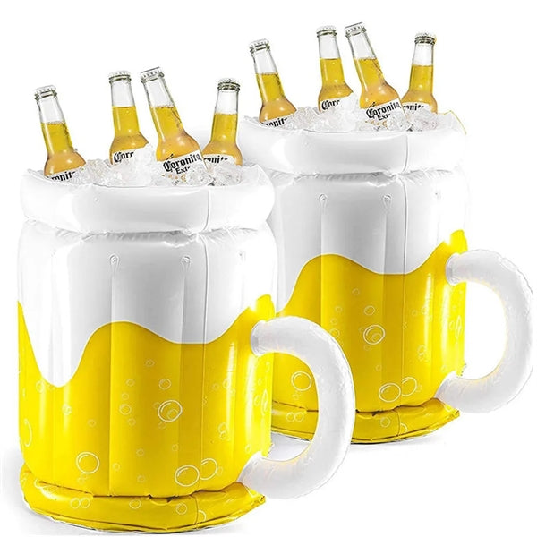 Full Color Imprint Inflatable PVC Beer Ice Bucket