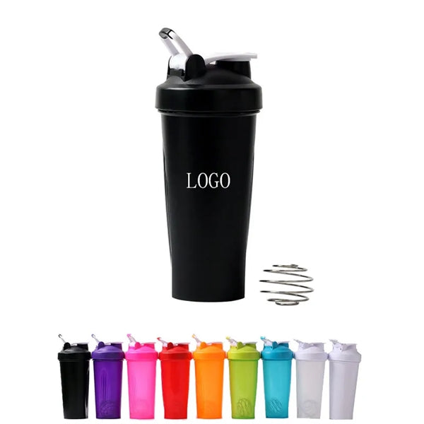 20 oz Shaker Bottle with Wire Whisk Ball