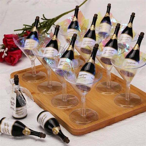 Champagne bottle bubble water party wedding use