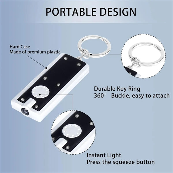 Flashlight Torch Keyrings