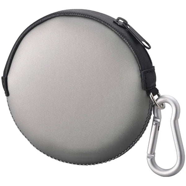 Neoprene Hanging Zippered Round Coin Pouch