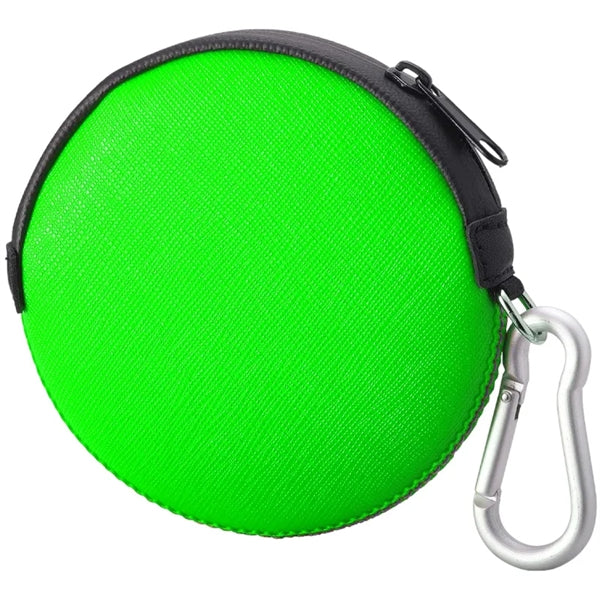 Neoprene Hanging Zippered Round Coin Pouch