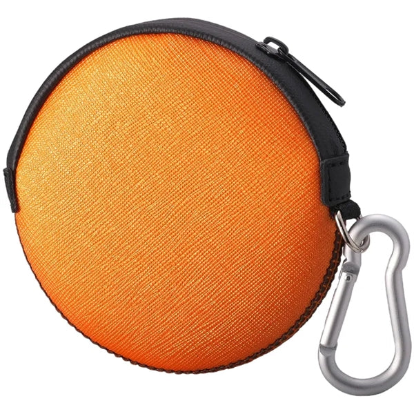 Neoprene Hanging Zippered Round Coin Pouch