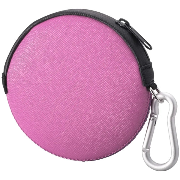 Neoprene Hanging Zippered Round Coin Pouch
