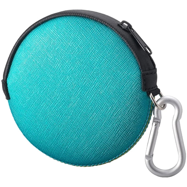 Neoprene Hanging Zippered Round Coin Pouch