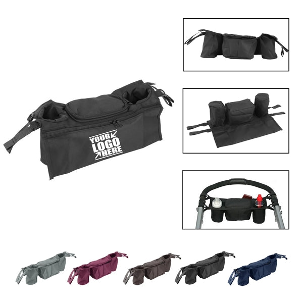 Baby Stroller Cup Organizer Bag