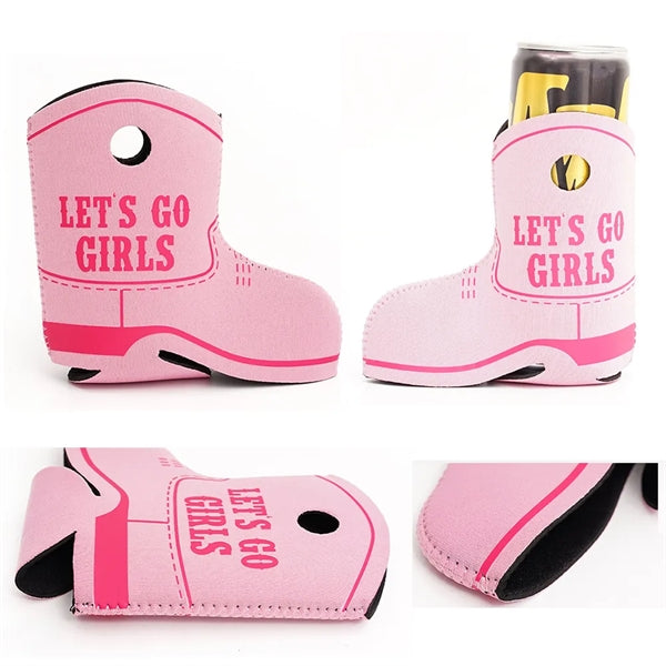 Full Color Boot Scuba Coolie Cooler
