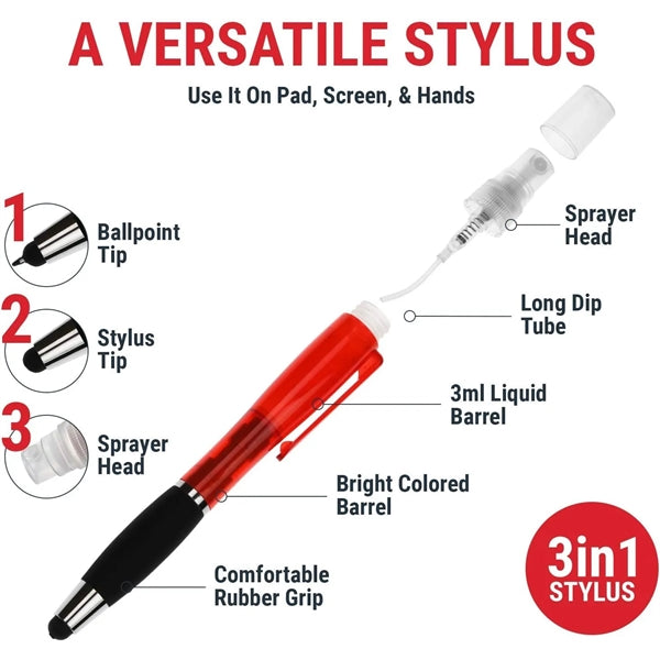Spray Pen Empty Refillable Travel Bottle 3 ml