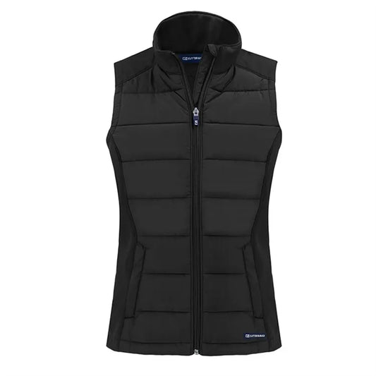 Cutter & Buck Ladies Eco Softshell Recycled Full Zip Vest