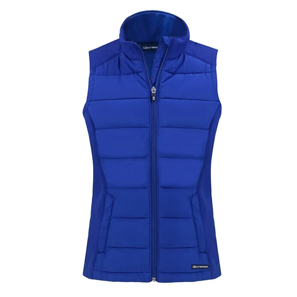 Cutter & Buck Ladies Eco Softshell Recycled Full Zip Vest