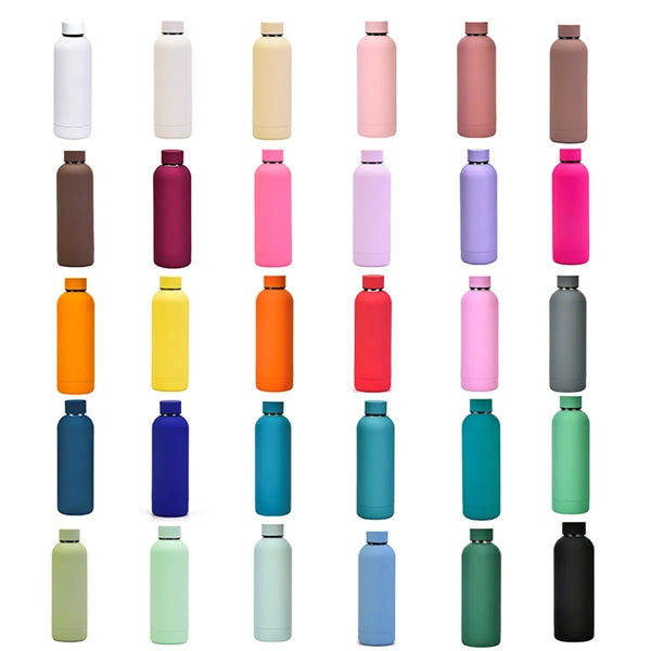 Stainless Steel Frosted Water Bottle
