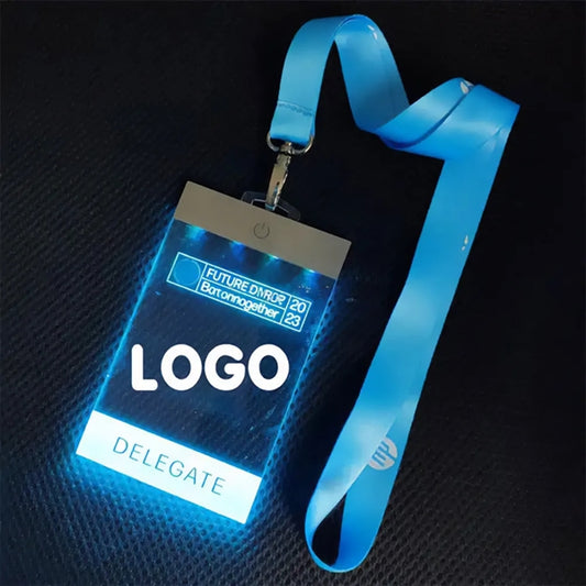 LED Badge Lanyard