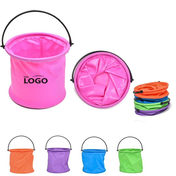 Portable Outdoor Folding Bucket For Household Use 10pcs