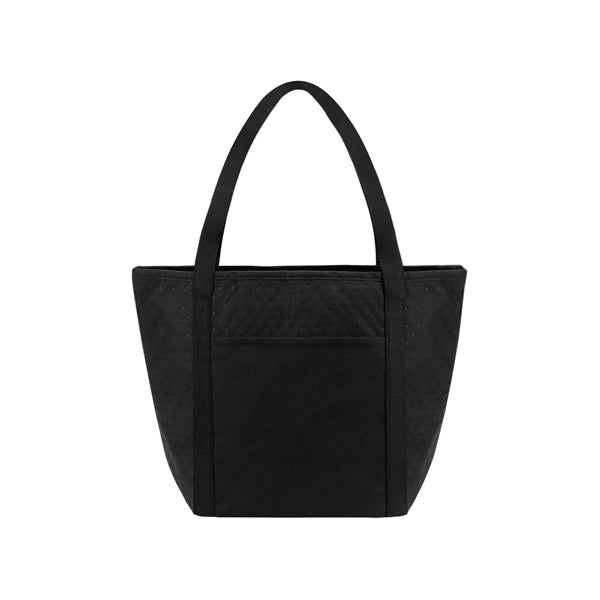 Zipper Cooler Tote With Front Pocket