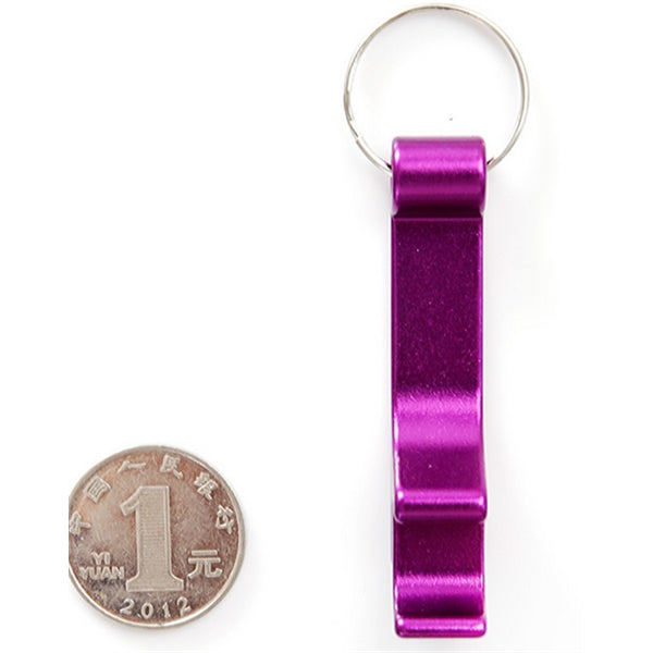 Aluminum Bottle Can Opener Key Ring