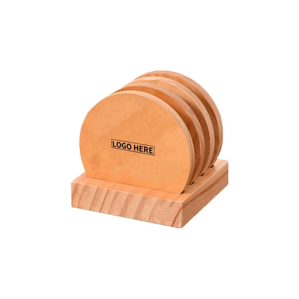 Bamboo Coaster Set