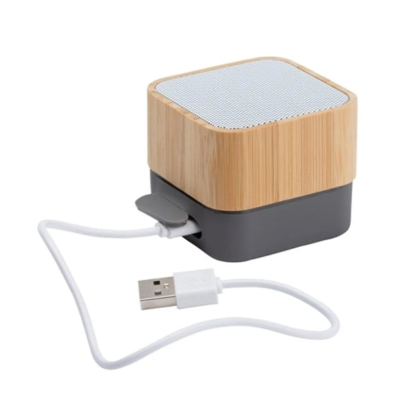 Mini Waterproof Bamboo Bluetooth Speaker