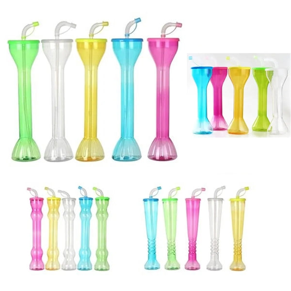 Food Grade Long Beach Drink Bottle Party Yard Cup