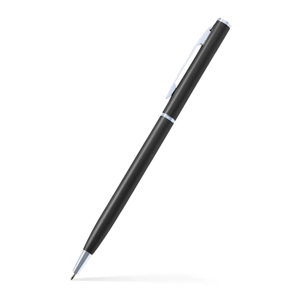 Slim Twist Metal Pen (Silver)