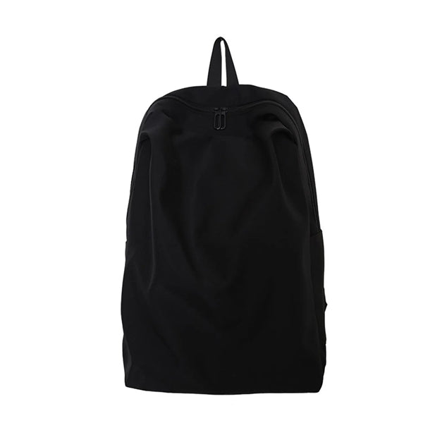 Solid Color Minimalist Large Capacity Backpack