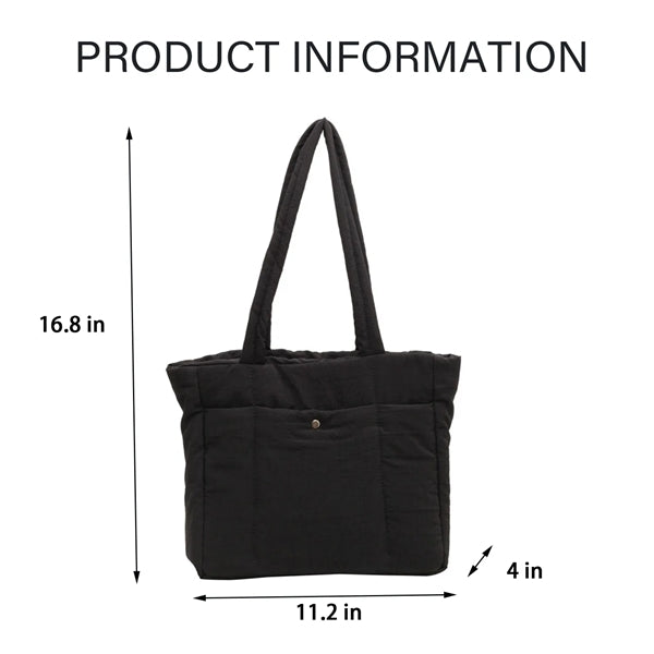 Soft Cloud One Shoulder Tote Bag