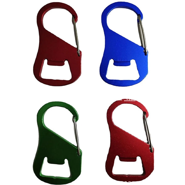 2 in 1 Carbiner Bottle Opener