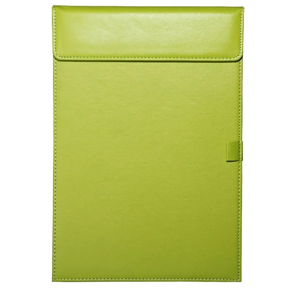 12.99"x9.05" A4 Leather Magnetic Clipboard