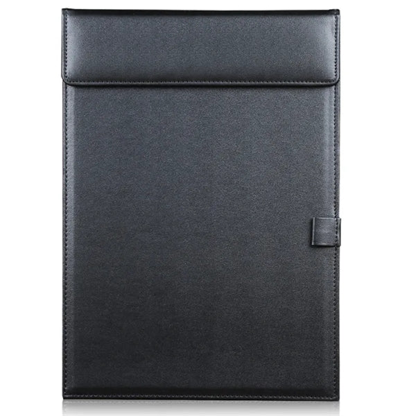 12.99"x9.05" A4 Leather Magnetic Clipboard