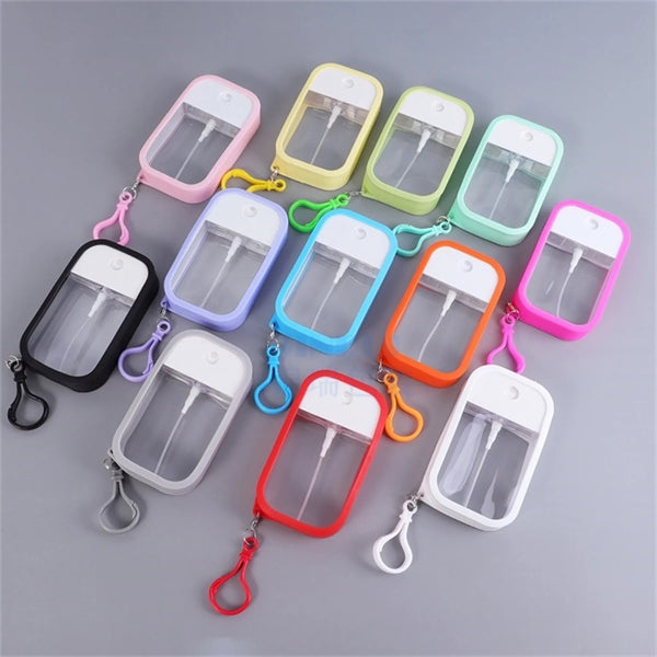 45Ml Portable Card Spray Bottles With Silicone Case