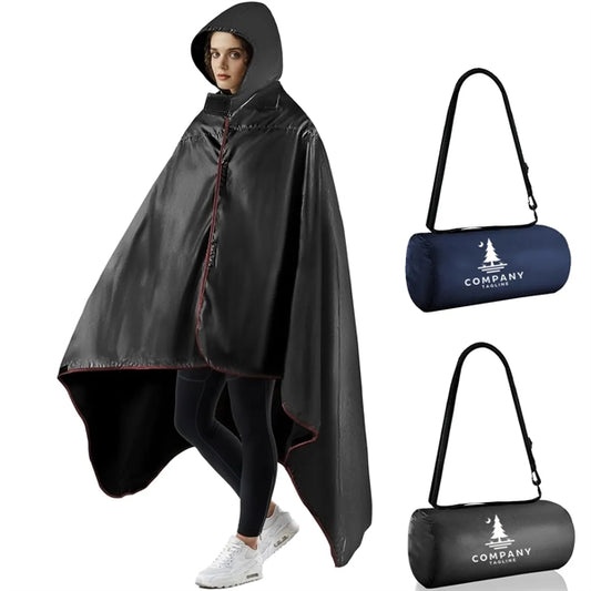 Portable Fleece Wearable Hoodie Blanket