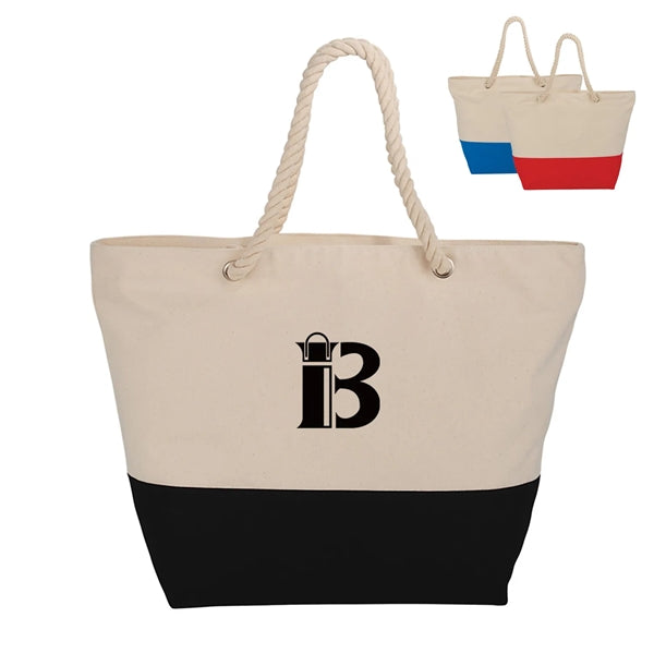 Canvas Beach Tote Bag