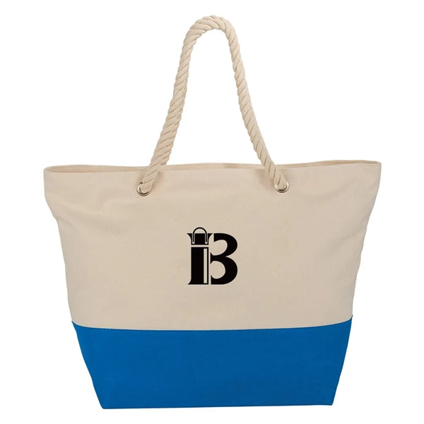 Canvas Beach Tote Bag