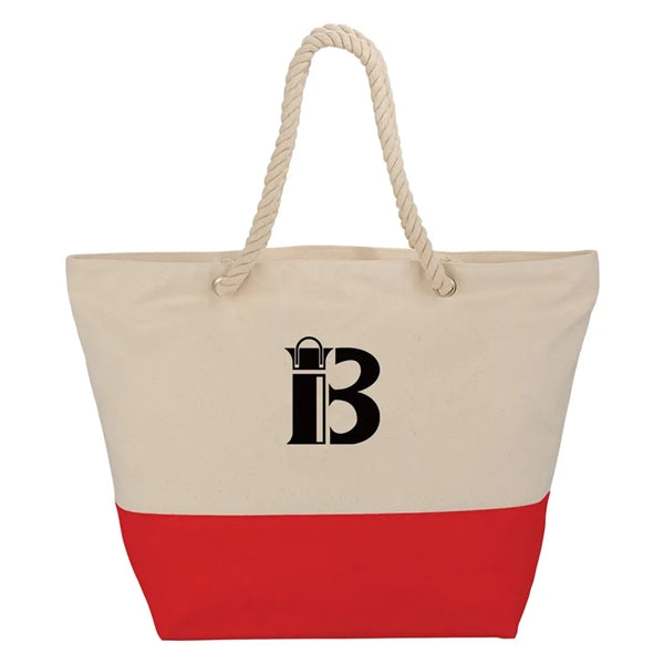 Canvas Beach Tote Bag