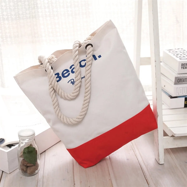 Canvas Beach Tote Bag