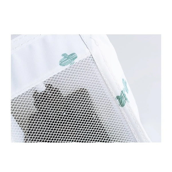 Mesh Cosmetic Zippered Makeup Bag