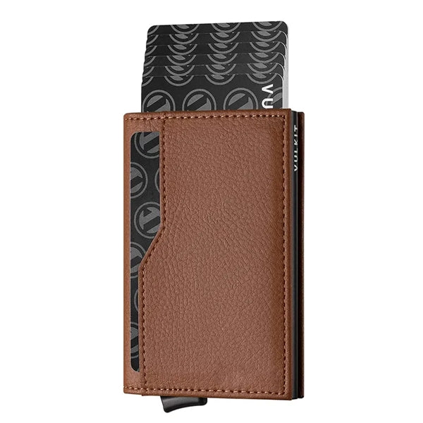 Genuine Leather Pop Up Credit Card Holder