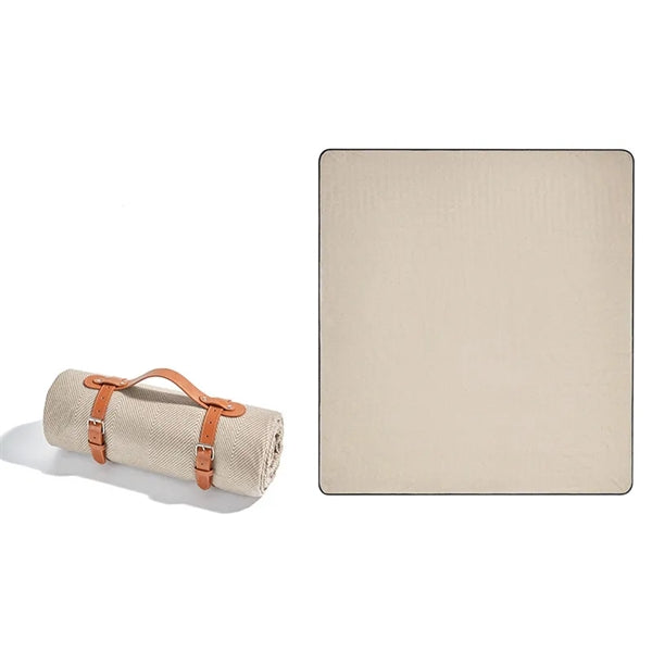Picnic Blanket, 2 in 1 Outdoor Waterproof Throw Blanket