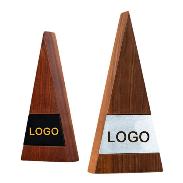 Wooden Triangle Trophy