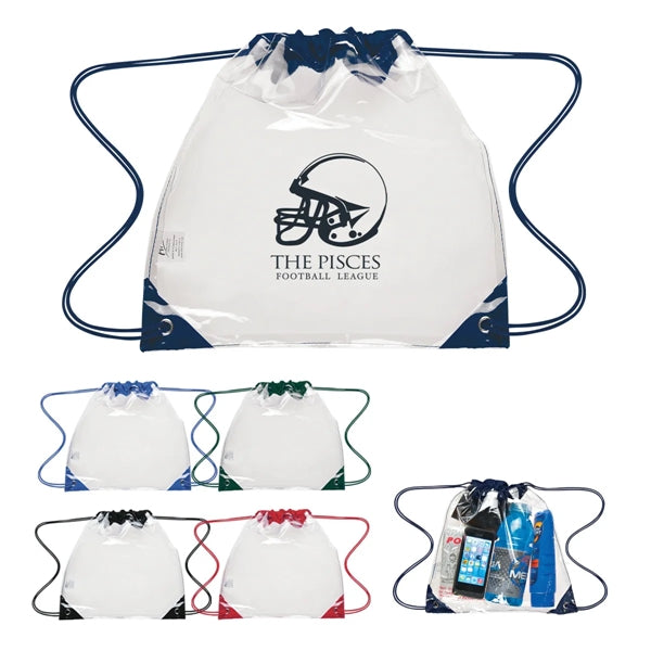 Clear Drawstring Bags