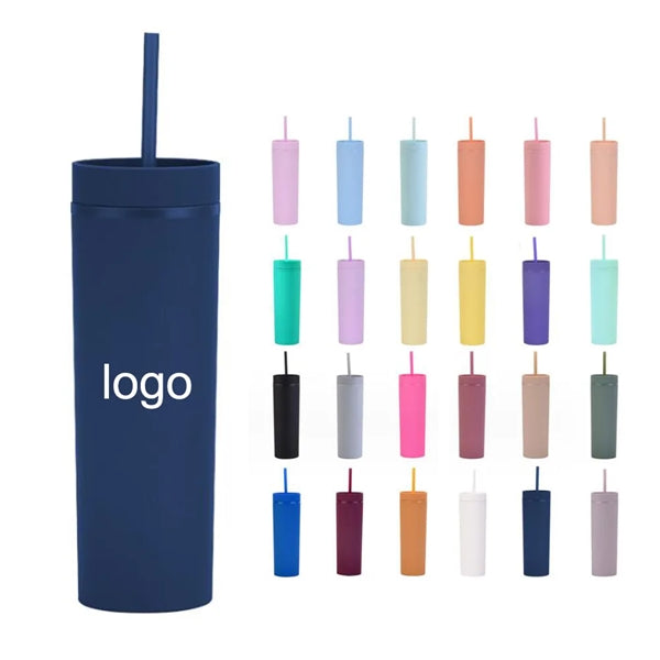 16oz Stainless Steel Vacuum Tumbler