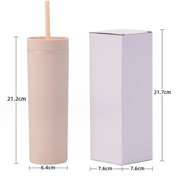 16oz Stainless Steel Vacuum Tumbler