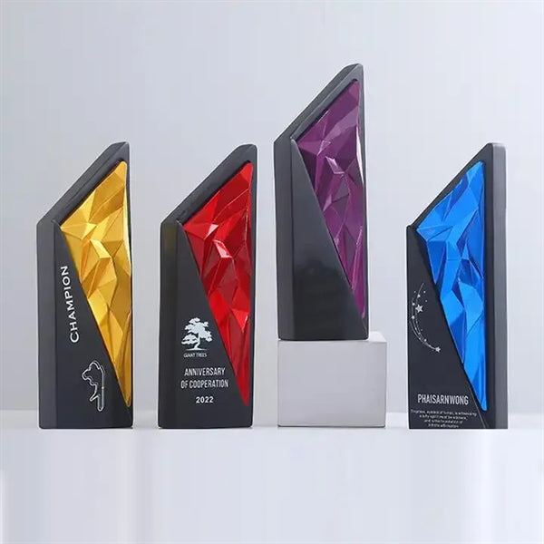 Exclusive Crystal Wooden Award