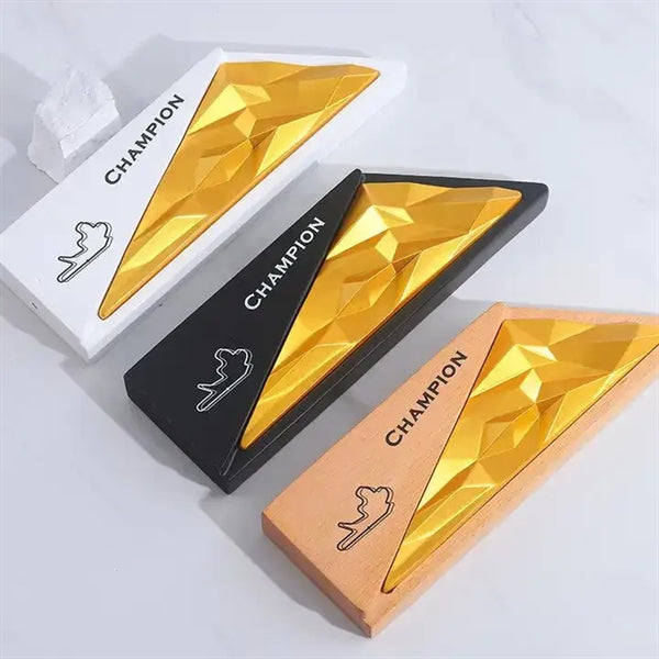 Exclusive Crystal Wooden Award