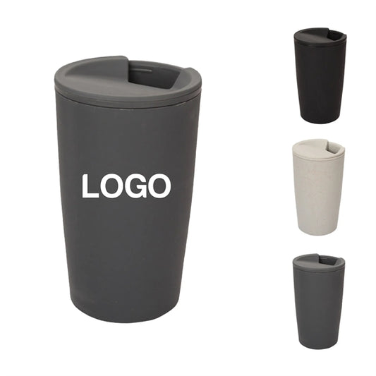 18oz Wheat Coffee Mug With Lid