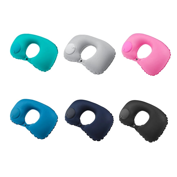 Inflatable U Shaped Travel Neck Pillow