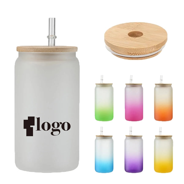 Frosted Glass Cup